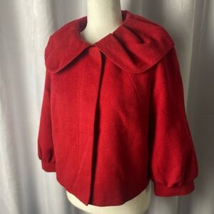 ANN TAYLOR red coat.